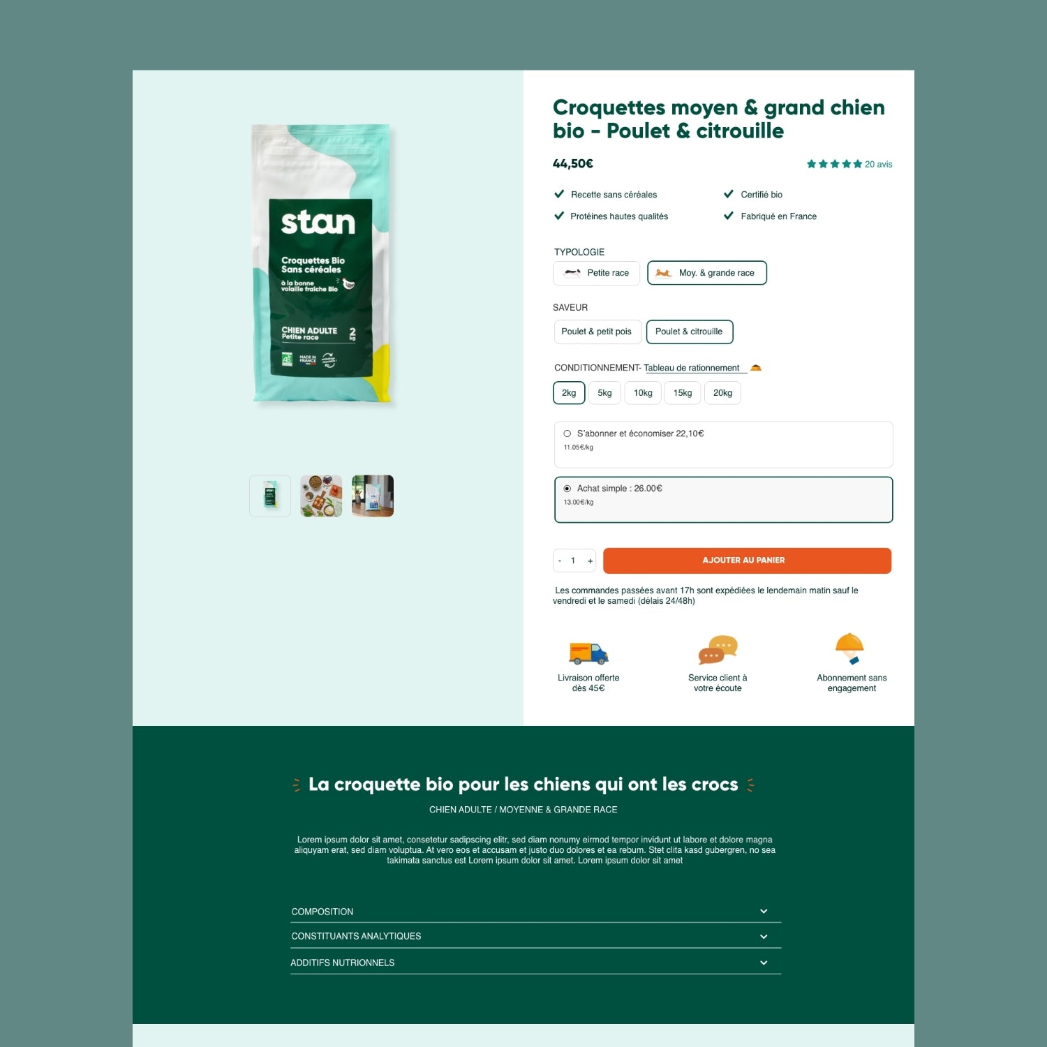 Exemple de projet d'Expert Shopify à Paris