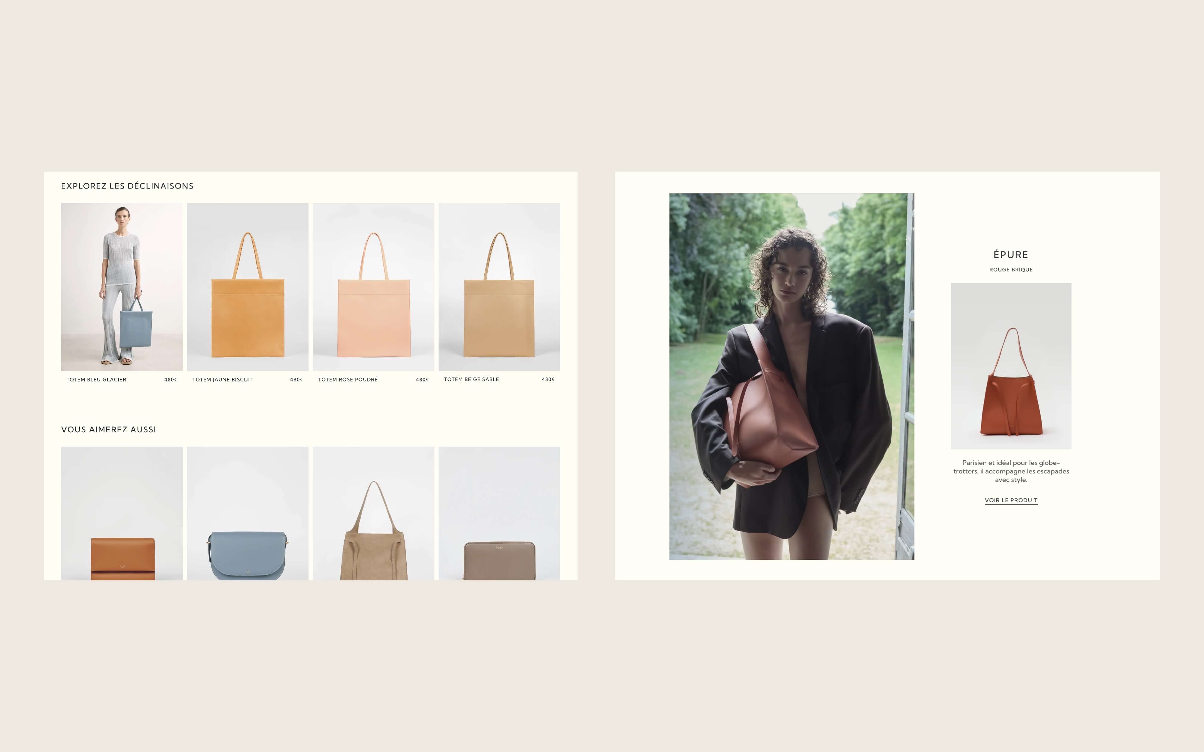 Page d'accueil et cross-selling migration et refonte Shopify Le Luco